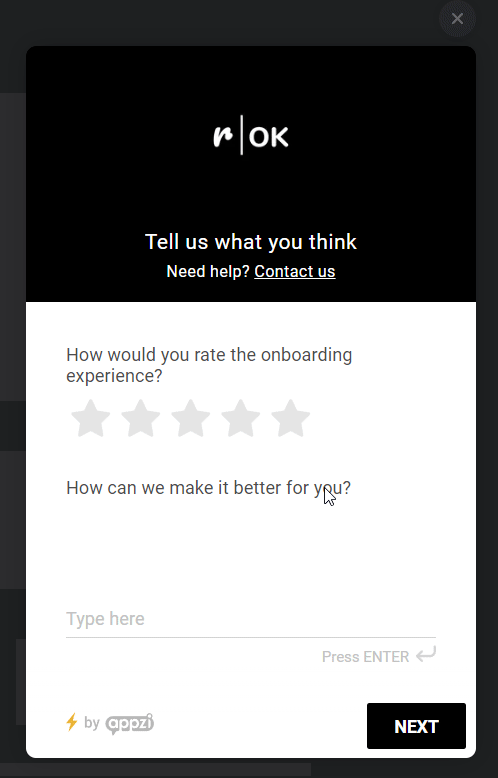 RemoteOk, onboarding